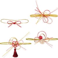 ヘッズ 水引アレンジゴムタッグ-3/リボン MH-ATR3 1組(10個)