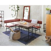 市場 anthem アンセム LDベンチ 2台 肘パーツ セット ブラウン ANC-3050BR×2/ANC-3051BR 1セット（3点入）（直送品）