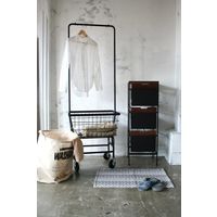 市場 anthem アンセム カートハンガー 幅570×奥行450×高さ1680mm ブラック ANH-2738BK/ 1台（直送品）