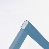 市場 PLETO キッズウッドチェア M ブルー PLC-3245BL-4 1セット（4脚入）（直送品）