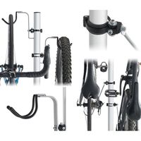 箕浦 クローゼットサイクリスト シルバー P-600AL-6S（直送品）