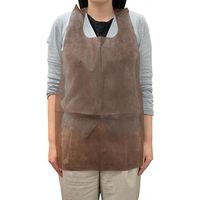 メディテックジャパン エプロン（A）平 ブラウン 00635666 1200枚(50×24)（直送品）