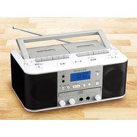 PIF 遅聞き・速聞きCDダブルラジカセ a13256（直送品）