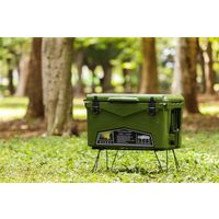 ICELAND COOLER アイスランドクーラー ハードクーラーボックス 45QT Army Green CL04504（直送品）