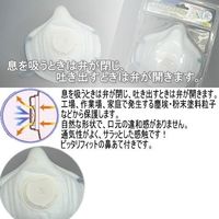 セーブ・インダストリー 弁付き ダストマスク 3P SV-1969（直送品）