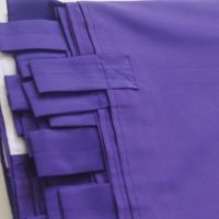 【紅白幕・式典幕】服部 紫白幕1.8m×9m 5間 1枚（直送品）