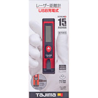 TJMデザイン レーザー距離計タジマPL15R レッド LKT-PL15R 1台