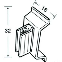 KMA SGサインホルダーB 100個入 049-4113161-100 1セット(100個入)（直送品）