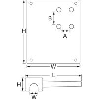 鉄筋曲台(単品) TD-13 オーエッチ工業（直送品）