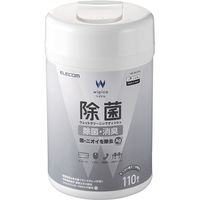 【アウトレット】【Goエシカル】ウェットティッシュ 除菌 ボトル 110枚 WC-AG110N エレコム 1個