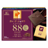 チョコレート 個包装 カレ・ド・ショコラ カカオ88 18枚入 1セット（1個×6）