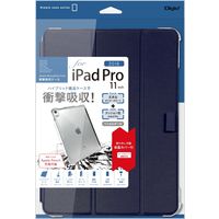 ナカバヤシ iPadPro11（2018）衝撃吸収ケース/ネイビー TBC-IPP1802NB（直送品）