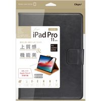 ナカバヤシ iPadPro11（2018）PUレザージャケット/ブラック TBC-IPP1808BK（直送品）