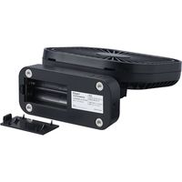 ナカバヤシ マグネット付きUSB扇風機【UA-051シリーズ】ブラック UA-051BK（直送品）