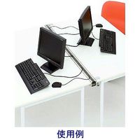 林製作所 イージー配線ダクト 幅1391×奥行105×高さ64mm ベージュ YS-36 1台（直送品）