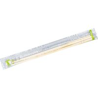 パックスタイル OPP完封丸竹箸 φ5×20cm楊枝付き 616764 3000本(100本入×30袋)（直送品）