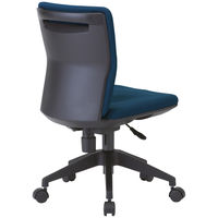 TOKIO コンパクトフィットチェア ネイビー FST-55 NV 1脚 布張り オフィスチェア 事務椅子 脚幅546mm 背ロッキング