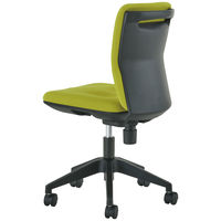 TOKIO コンパクトフィットチェア モスグリーン FST-55 MG 1脚 布張り オフィスチェア 事務椅子 脚幅546mm 背面ハンドル付き