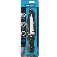 TRAMONTINA 26051/105 スポーツナイフ フィッシュ 5インチ 29663 1セット（12本入）（直送品）