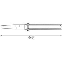 【防爆工具】BAXNO（バックスノ） 防爆ロングノーズプライヤー RBLP-200 全長：220mm 1本（直送品）