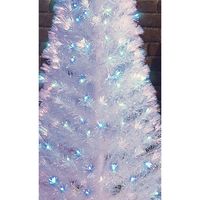 ストア・エキスプレス クリスタルファイバーツリー LEDライト付きH90cm 8189-987（直送品）