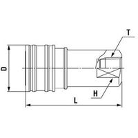 セミコンカプラ 1S-304-P SUS304 パ-フロ 日東工器（直送品）