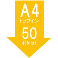 テージー クリアポケットリフィール A4 30穴 50P P-240E-02 1パック(50枚入)