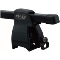 テルッツオ（TERZO） ベースキャリア 【ベースフット】 ルーフレール用 ブラック EF-JR（直送品）