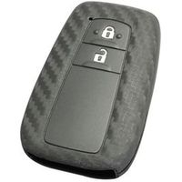YAC スマートキーカバーTY4 カーボン調シリコーン PZ-778（直送品）