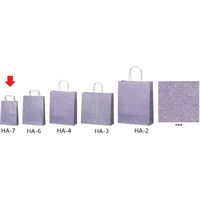 ササガワ 手提げ紙袋 かすみ 340722 32-71010 1ケース:500枚(50枚ポリ入×10包)（直送品）