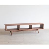 【車上渡し】 AMOCC ディアボード1500 突板 幅1530×奥行380×高さ395mm ウォルナット 1台（直送品）