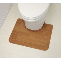 サンコー 拭ける吸着トイレマット ショート KH-13 3個（直送品）