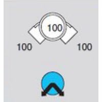 前澤化成工業 前澤 M-90L兼100-100 ビニマス 90度曲 2322804（直送品）