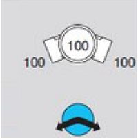 前澤化成工業 前澤 M-45L兼100-100 ビニマス 45度曲 2322803（直送品）