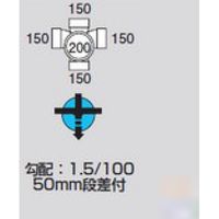 前澤化成工業 前澤 M-90WYS150-200ビニマス90度左右合流 2323007（直送品）