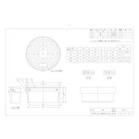 前澤化成工業 前澤 CDRAI-150 蓋 鋳物蓋 CDR-AI 2323091 1個