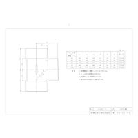 前澤化成工業 前澤 DVDT40透明 DV継手 DV90゜Y 2323631（直送品）