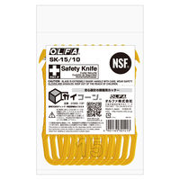 オルファ 開梱用カッター カイコーン オレンジ 238B-10P 1パック（10個入）