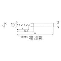三菱マテリアル ミラクルMINISTARドリル MSE0070SB:VP15TF 1本（直送品）