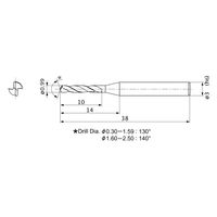 三菱マテリアル ミラクルMINISTARドリル MSE0099SB:VP15TF 1本（直送品）