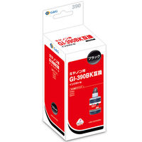 キヤノン（Canon）用 互換インク HBC-GI390BK ブラック 大容量 （GI-390BK互換） 1個