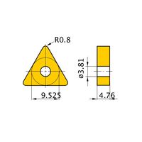 三菱マテリアル 旋削用インサート(ネガ) TNMX160408ーSW:NX3035 1セット(10個)（直送品）