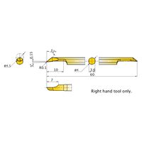 三菱マテリアル ステッキィ CR04RSー01B:TF15 1個（直送品）