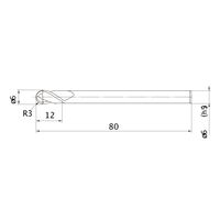 三菱マテリアル エムエスプラスエンドミル MP2MBR0300 1本（直送品）
