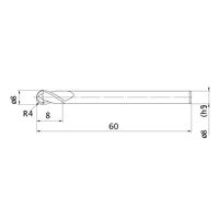 三菱マテリアル エムエスプラスエンドミル MP2SSBR0400 1本（直送品）
