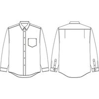 チクマ 長袖シャツ（83サイズ） UG1726-42-86（直送品）