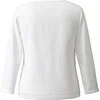 チクマ SHIRT CUT&SEWN カットソー 八分袖 NF1037-1-M（直送品）