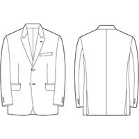 チクマ TOUGH ELEGANT ジャケット TE2087-1-A6（直送品）