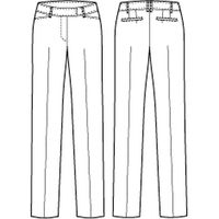 チクマ TOUGH ELEGANT パンツ TE3987-1-13（直送品）