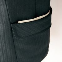 チクマ シャドーストライプ ジャケット AR4814-1-9（直送品）